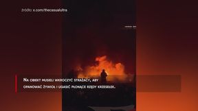 #dziejesiewsporcie: pożar podczas słynnych derbów. Strażacy próbowali opanować żywioł