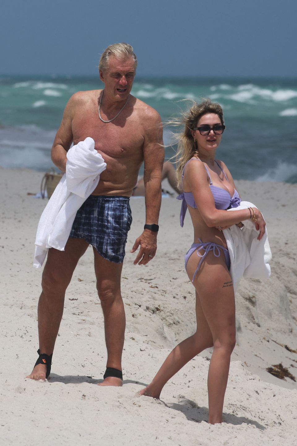 Dolph Lundgren i Emma Krokdal