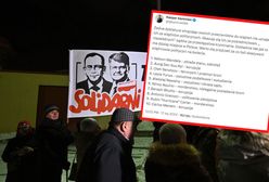 Kuriozalny wpis syna Kamińskiego. Porównuje ojca do Mandeli