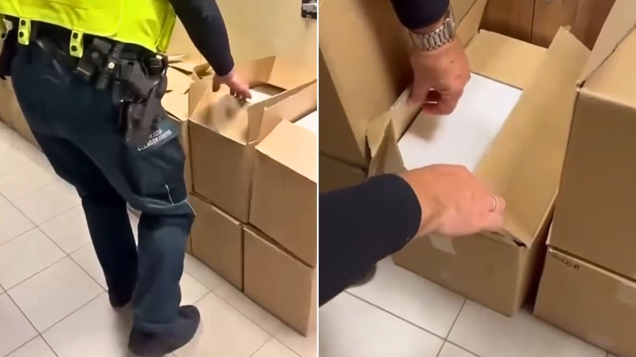 Odkrycie w aucie przy A2. Porzucony pojazd skrywał tajemnicę