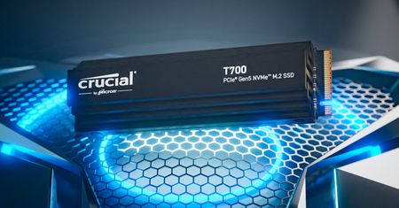Dysk Crucial T700 może się przegrzewać. Spadki wydajności są ogromne