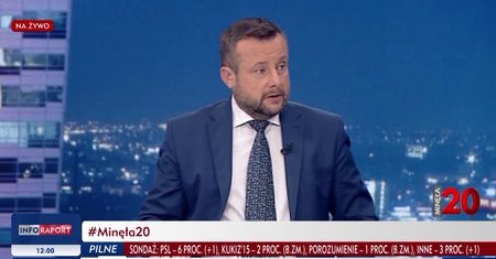 Trzęsienie w TVP Info. Jest decyzja ws. prezentera