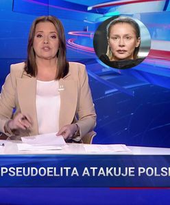 "Wiadomości" TVP skrytykowały Katarzynę Warnke. "Niech się ubierze i jedzie do tych Kurdów pomagać"