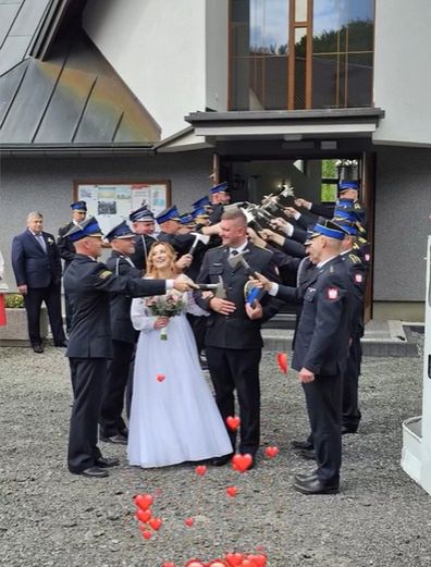 Justyna Żyła i Krzysztof Pilch