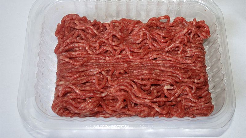 Mięso mielone z wołowiny (93% mięsa, 7% tłuszczu)