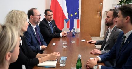 Ambasador Czech odwiedził Lublin – rozmowy o współpracy gospodarczej z wojewodą