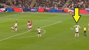 Bajeczny strzał reprezentanta Anglii. Pierwszy gol w karierze