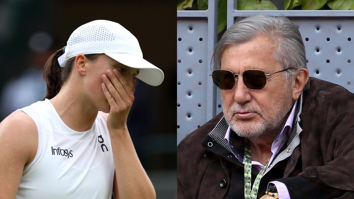 Instagram / Clive Brunskill/Jean Catuffe/Getty Images / Na zdjęciu: Iga Świątek i Ilie Nastase