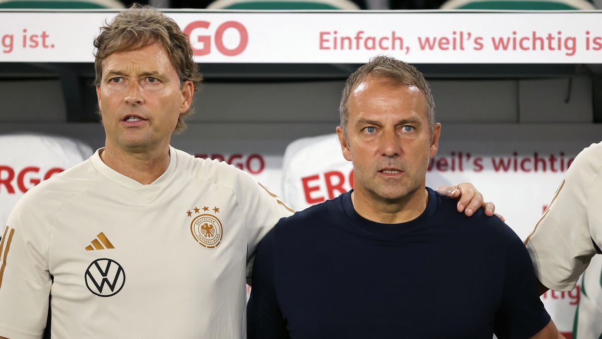 Getty Images / Juergen Fromme - firo sportphoto / Na zdjęciu: Marcus Sorg i Hansi Flick