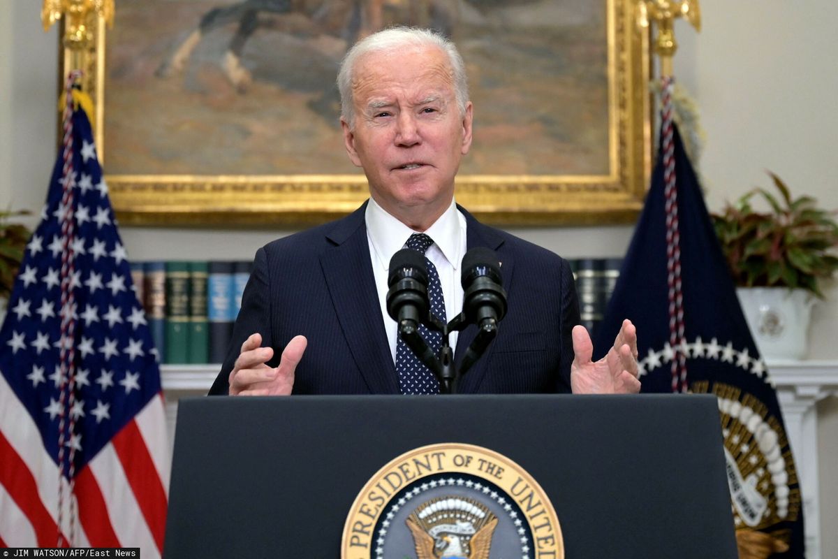  Joe Biden o sytuacji na Ukrainie i w Rosji 