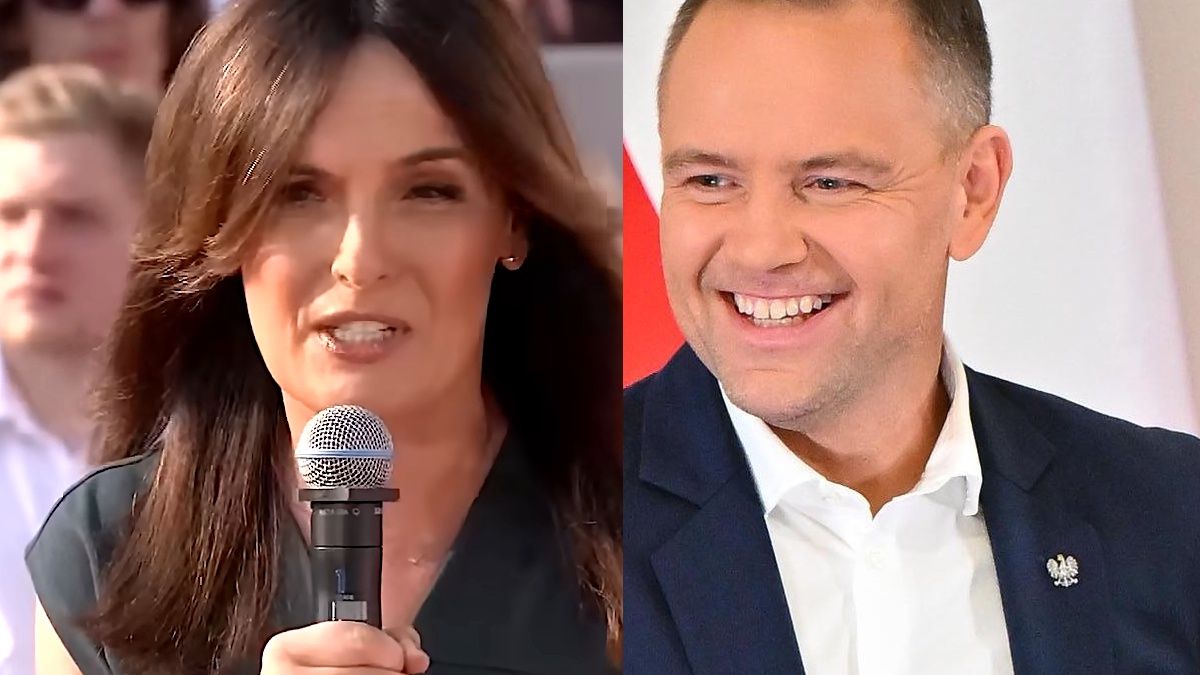 Dorota Gawryluk i Karol Nawrocki