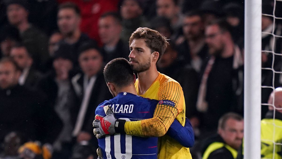 Eden Hazard i Kevin Trapp