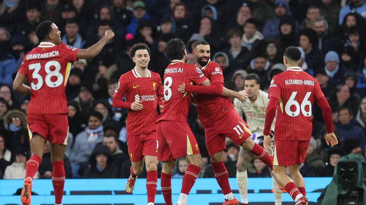 Getty Images / Catherine Ivill - AMA / Na zdjęciu: Liverpool pewnie pokonał Manchester City