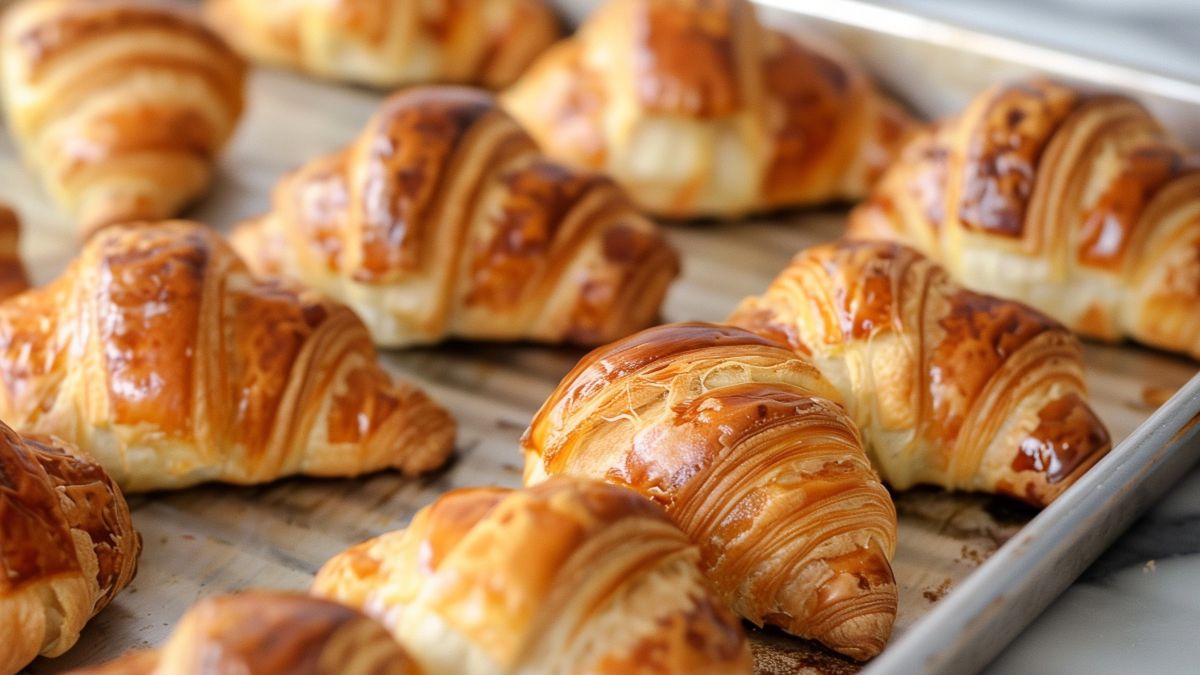 Rogaliki z ciasta francuskiego