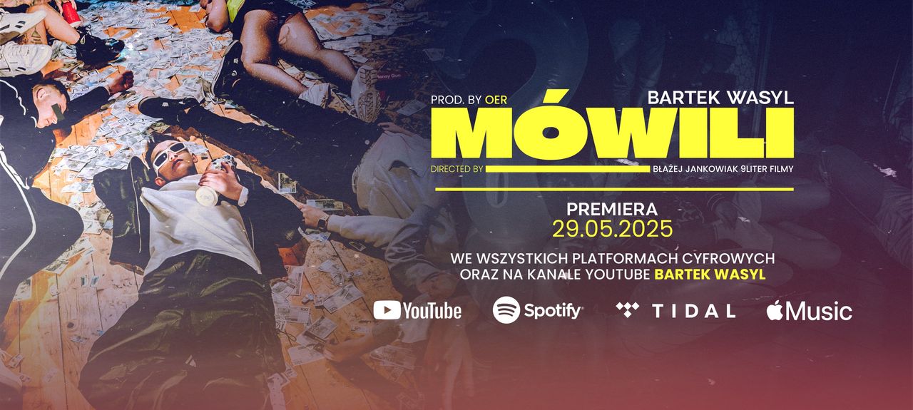 Bartek Wasilewski zapowiada debiutancki klip! Premiera "Mówili" już 29 maja