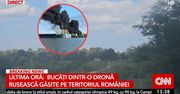 Rosyjski dron rozbił się na terytorium Rumunii