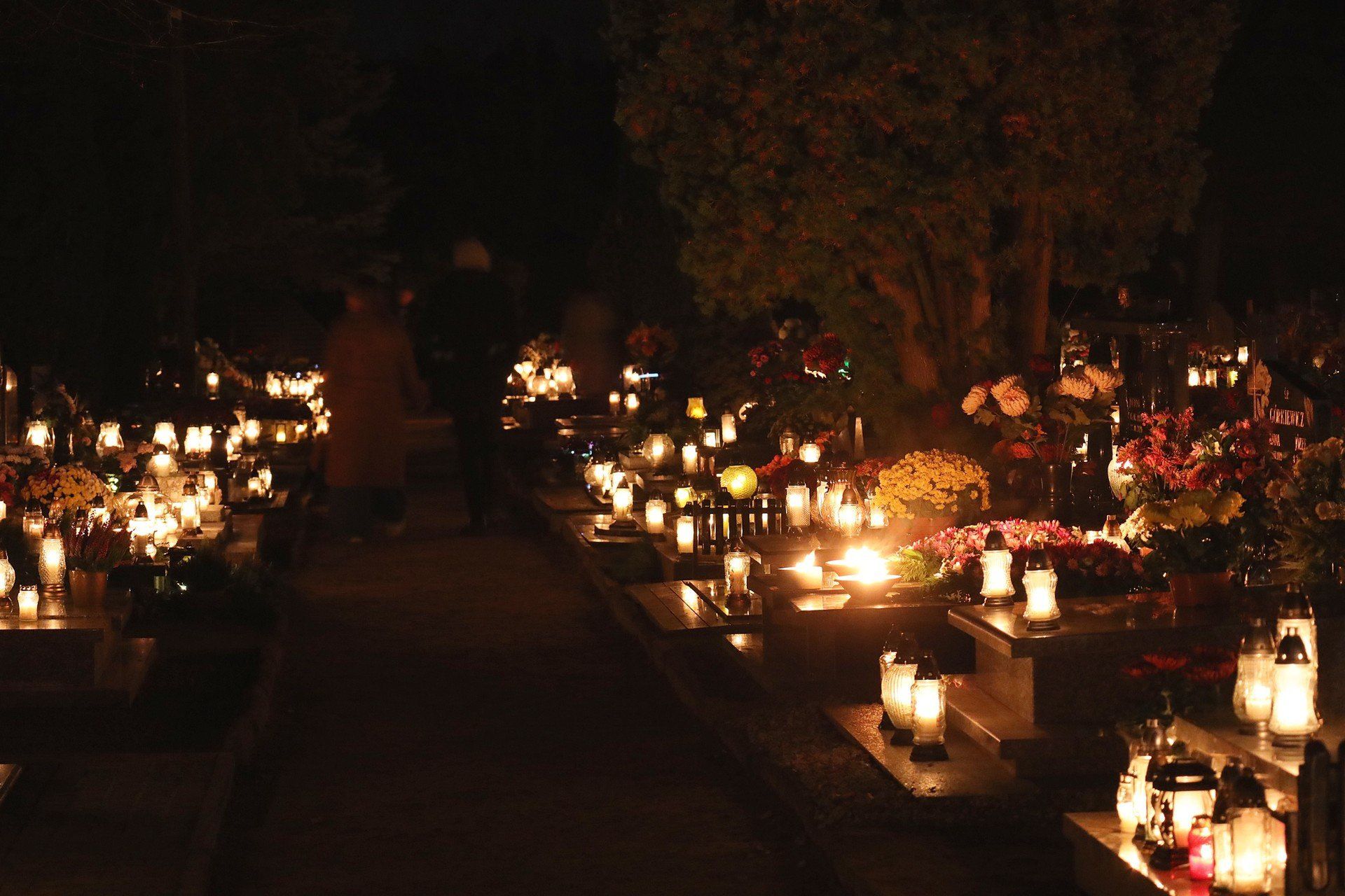 Spacer po cmentarzach w Śremie