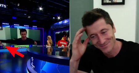 Klara Lewandowska PRZERWAŁA wywiad Roberta... (WIDEO)