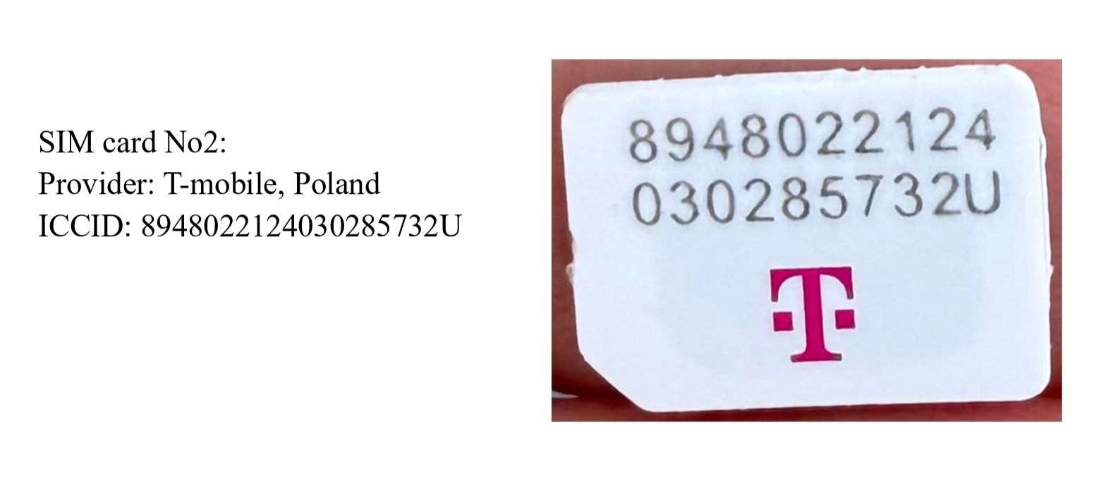 Karta SIM znaleziona w jednym z rosyjskich dronów