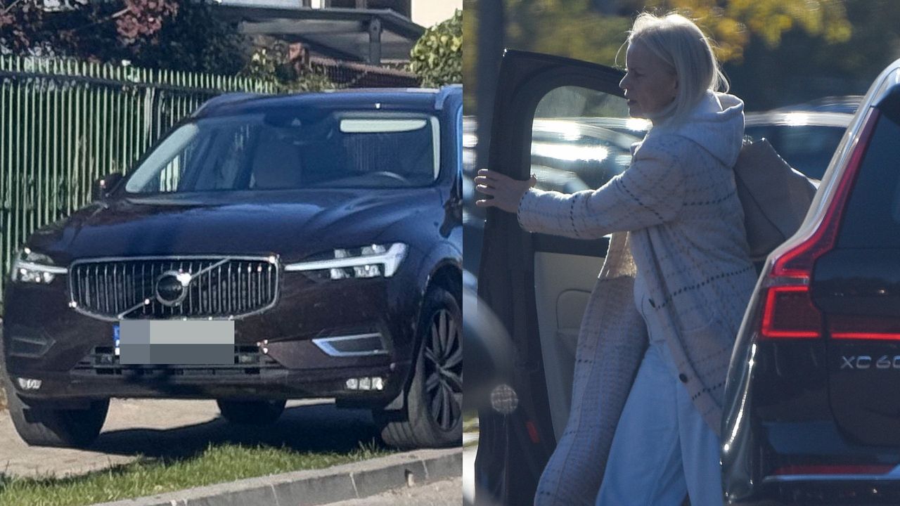 Małgorzata Foremniak zaparkowała auto w niedozwolonym miejscu i wyluzowana poszła do fryzjera [FOTO]