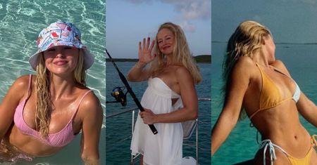 Julia Tychoniewicz z wędką w dłoni pozdrawia z Bahamów i pozuje w bikini. Fajnie ma? (ZDJĘCIA)