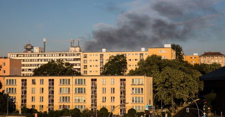 Gigantyczny pożar w Berlinie. Widać kłęby dymu, ściągają Bundeswehrę