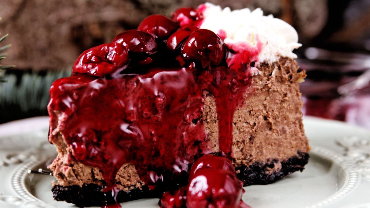 Sernik czekoladowy Leśna Pokusa