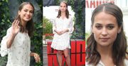 Alicia Vikander w sukience od polskiej projektantki