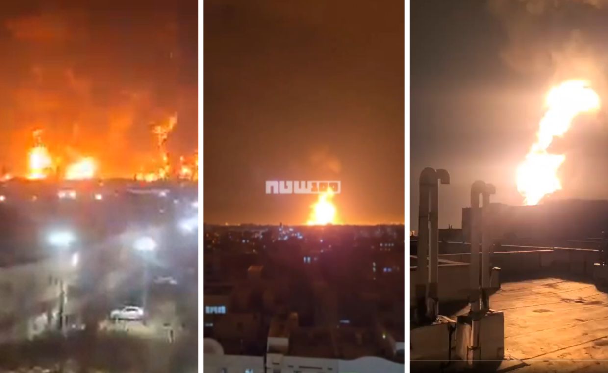 Izrael uderzył w serce przemysłu naftowego. Pożar w Teheranie