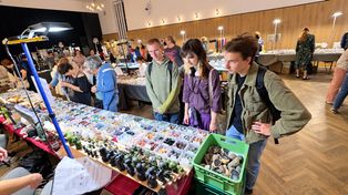 Giełda Minerałów, Skamieniałości i Biżuterii "Natura i sztuka" zagościła w klubie "Gwiazda" w Tarnowie