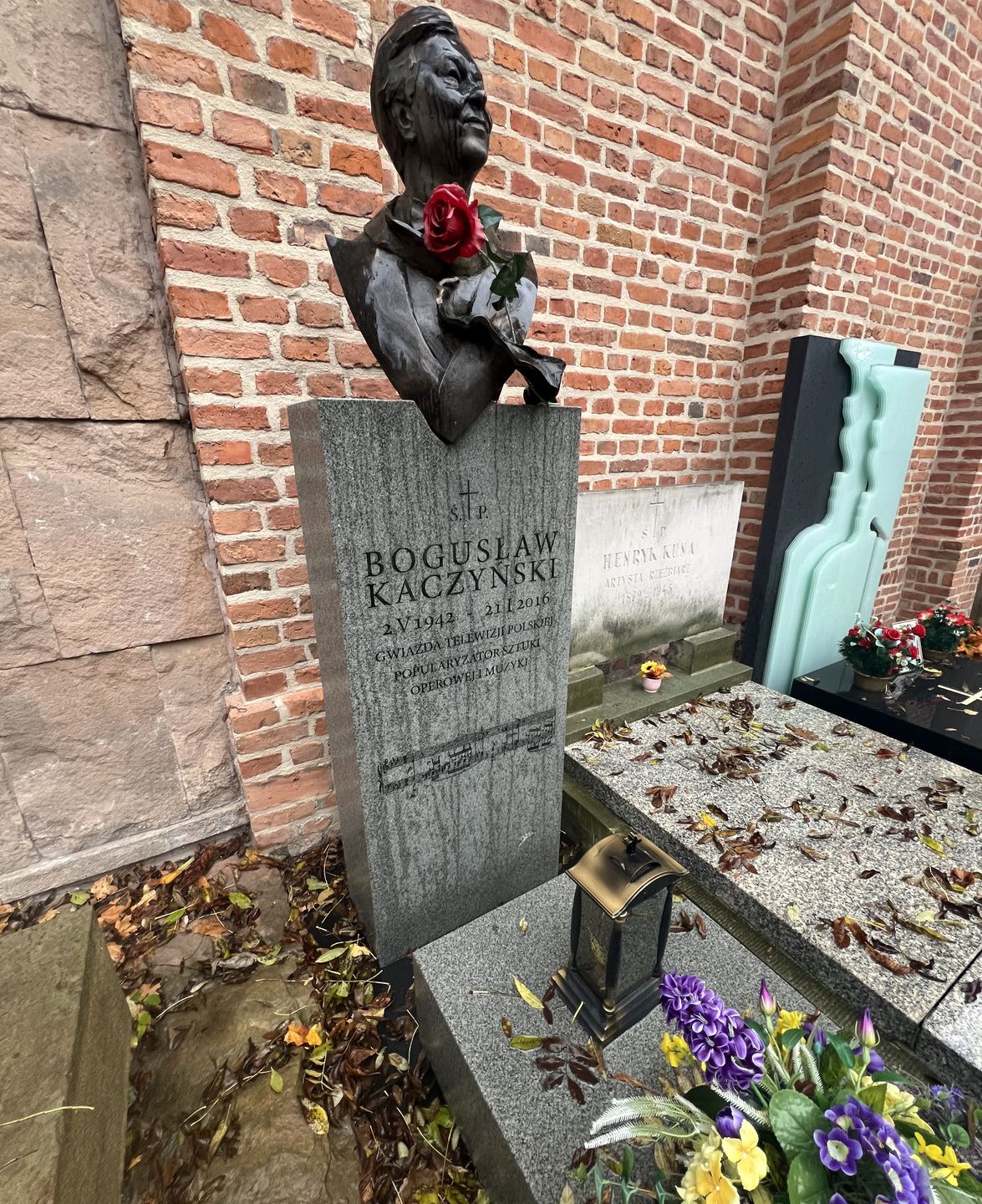Grób Bogusława Kaczyńskiego 