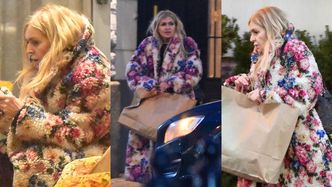 Monika Olejnik w FUTRZE ZA 12 TYSIĘCY złotych i z jeszcze droższą torbą pędzi na poprawki do krawcowej (ZDJĘCIA)