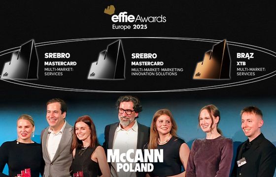 Polskie nagrody na Effie Awards Europe 2025. Trzy statuetki dla McCann Poland