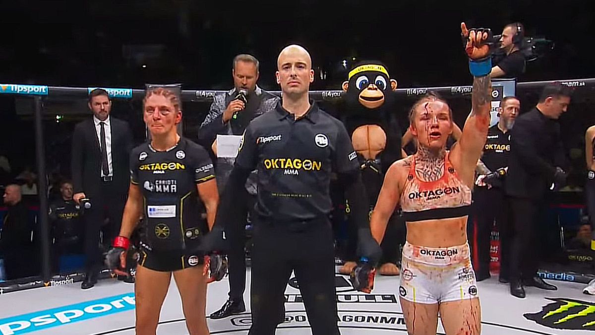 Zdjęcie okładkowe artykułu: YouTube / Octagon MMA / Na zdjęciu: Jacinta Austin (L), Karolina Wójcik