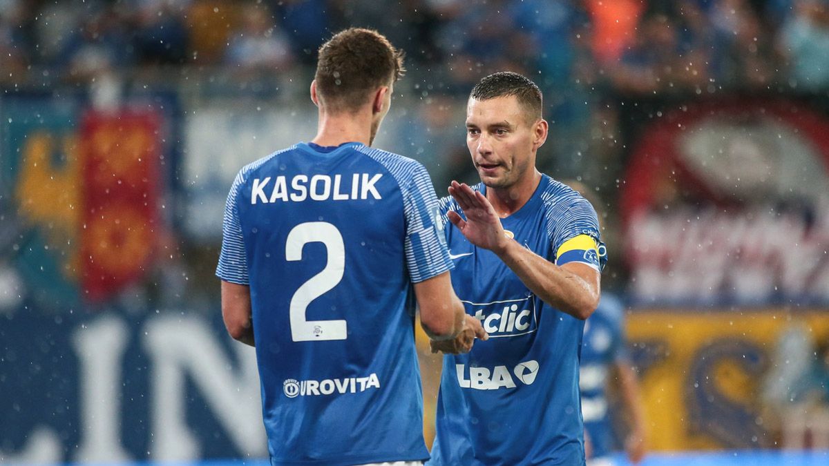 WP SportoweFakty / Tomasz Kudala / Na zdjęciu: piłkarze Ruchu Chorzów