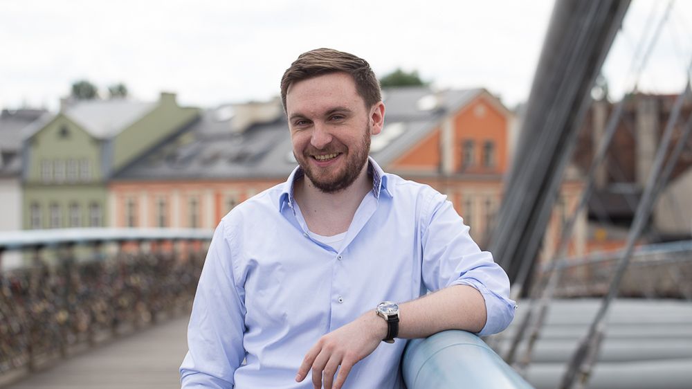 Michał Borkowski, jeden z trzech twórców i w tej chwili główny zarządzający Brainly