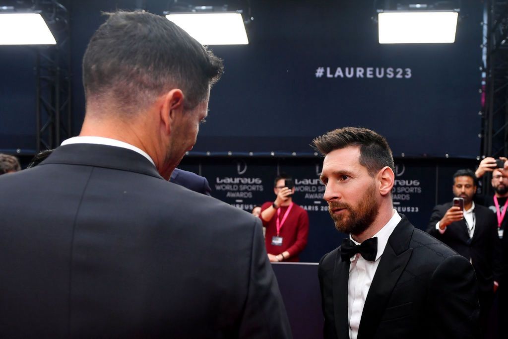 Lewandowski na gali Laureusa