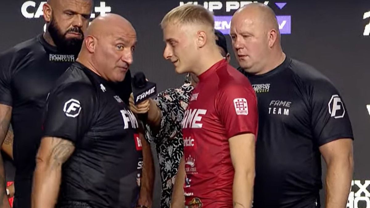 Zdjęcie okładkowe artykułu: YouTube / Fame MMA / Na zdjęciu: Marcin Najman i Tomasz Olejnik