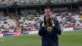 Szczęsny na długo zapamięta ten moment. Tylko spójrz, co przygotowała Barcelona WIDEO]