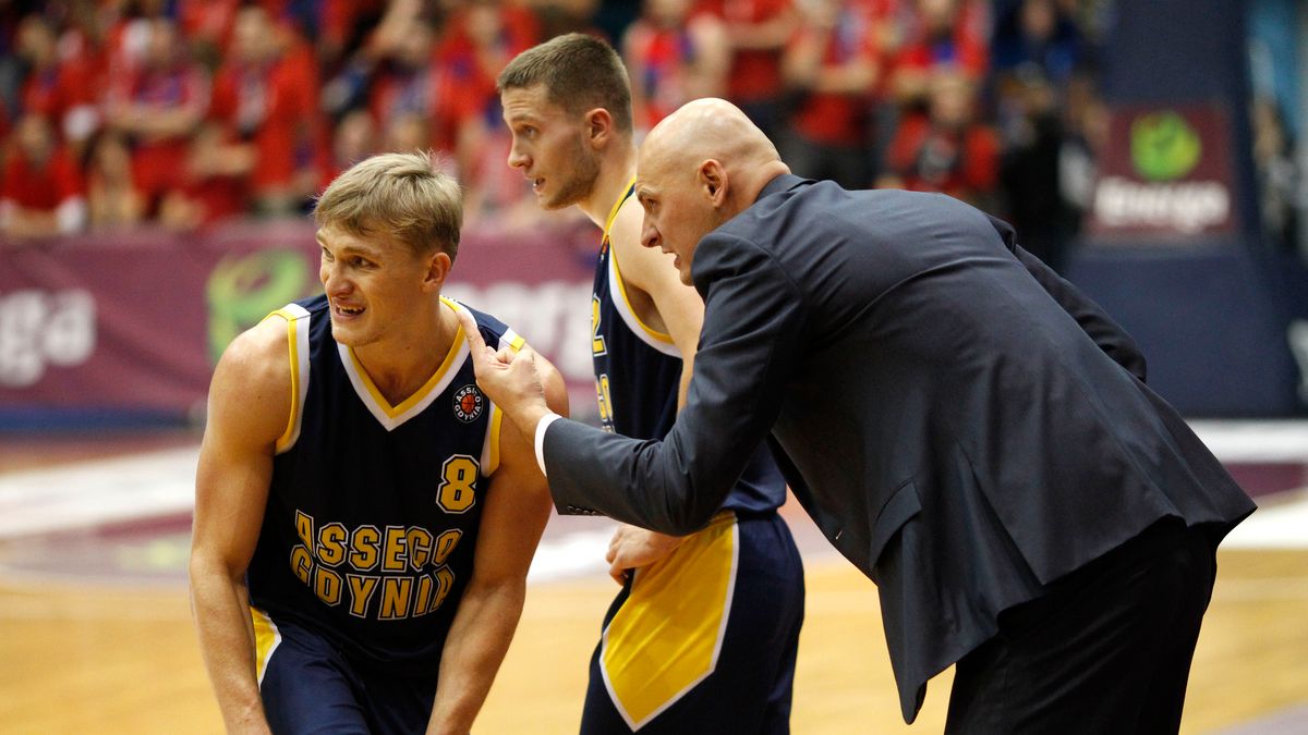 trener Frasunkiewicz i Filip Matczak w barwach Asseco