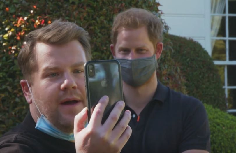 Książę Harry otwiera się w programie Jamesa Cordena