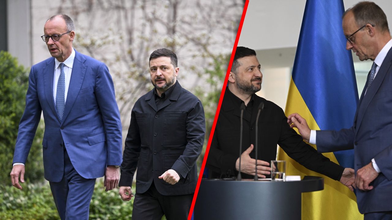 Nowe umowy podpisane. Nagrania ze spotkania Merza z Zełenskim