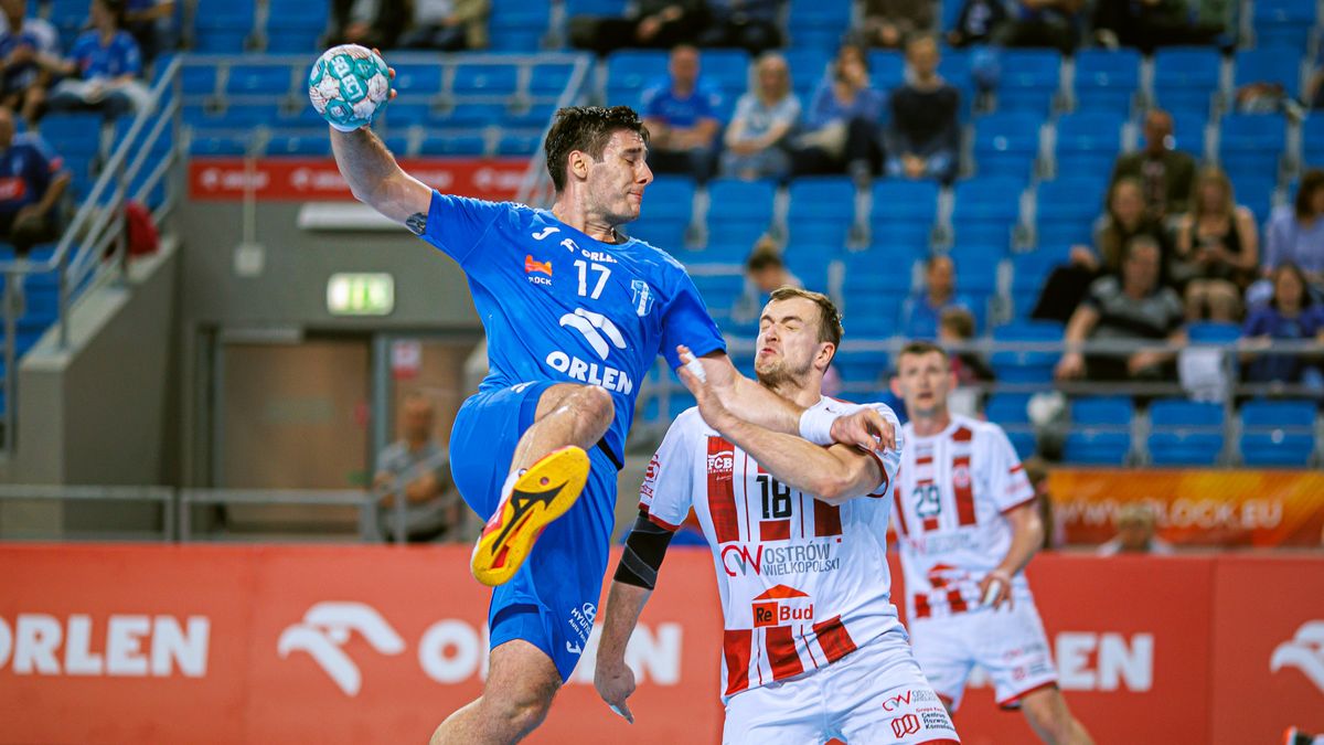 Materiały prasowe / Orlen Superliga / Na zdjęciu: Abel Serdio i Krzysztof Misiejuk
