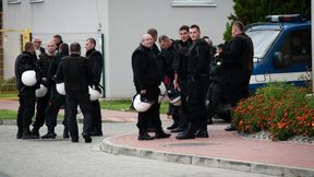 14 policjantów rannych po zamieszkach w Knurowie