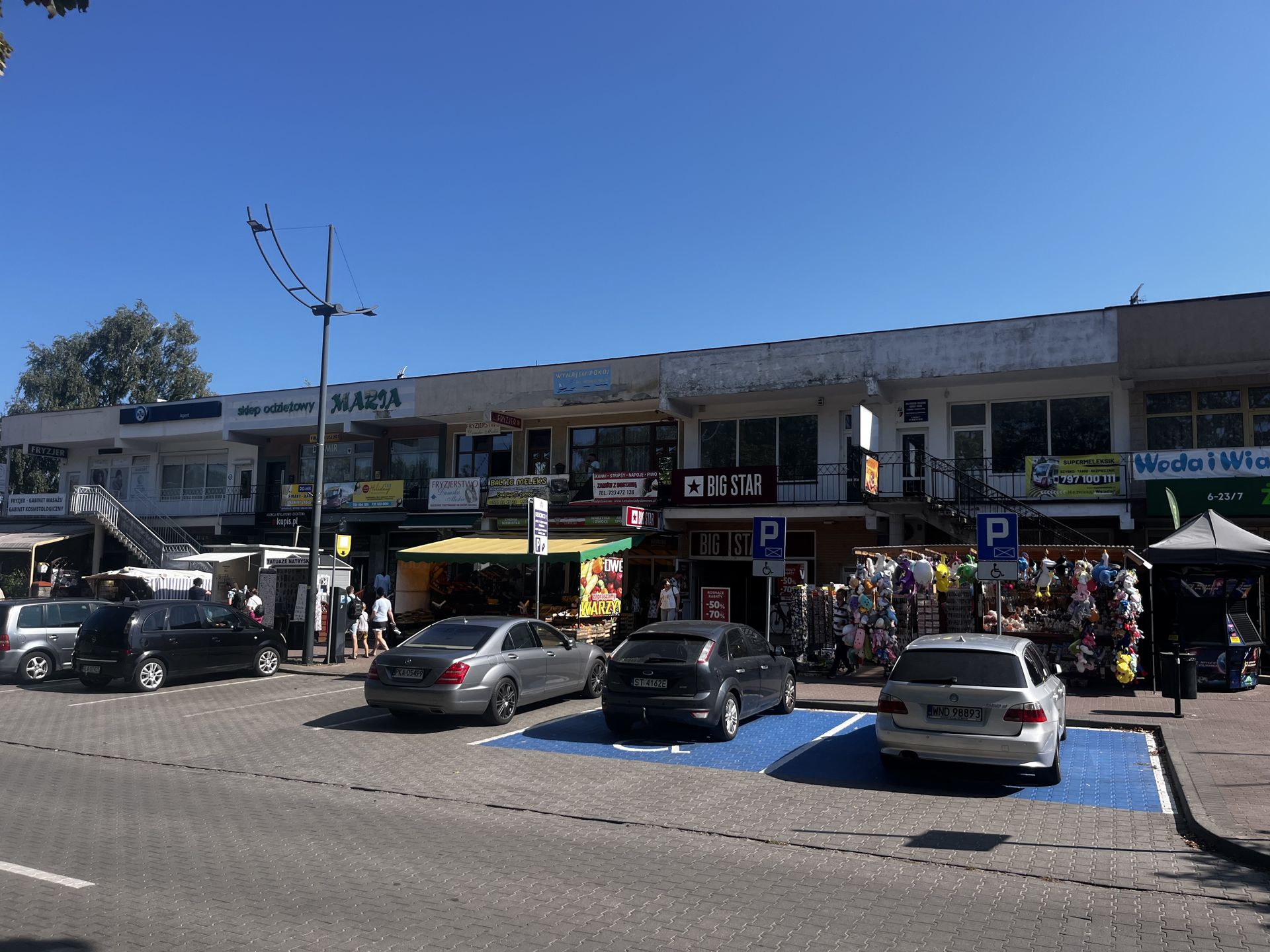 Władysławowo w okolicach dworca nie grzeszy urodą