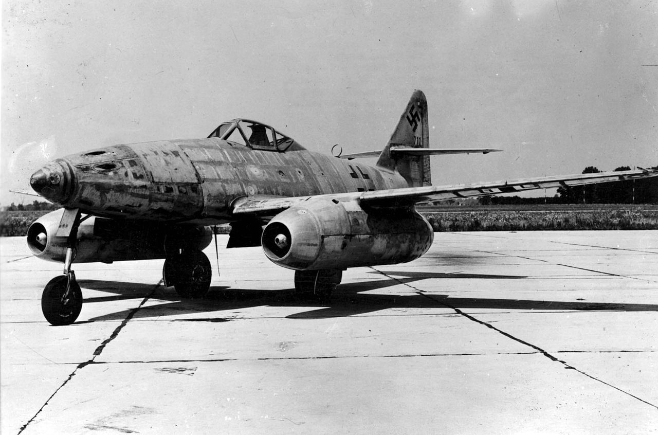 Me-262 - niemiecki odrzutowiec był dla alianckich pilotów groźnym przeciwnikiem