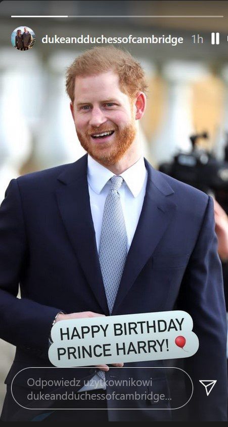 Royalsi składają Harry'emu życzenia urodzinowe