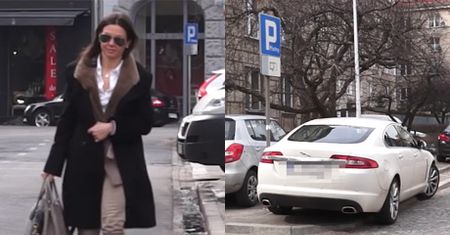 Rusin znów ma "problemy z parkowaniem"...