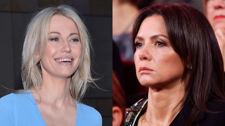 Magdalena Ogórek kpi z Kingi Rusin na wizji