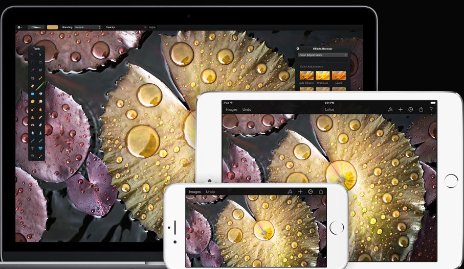 Pixelmator – Makowy konkurent Photoshopa teraz także dla iPhone'a